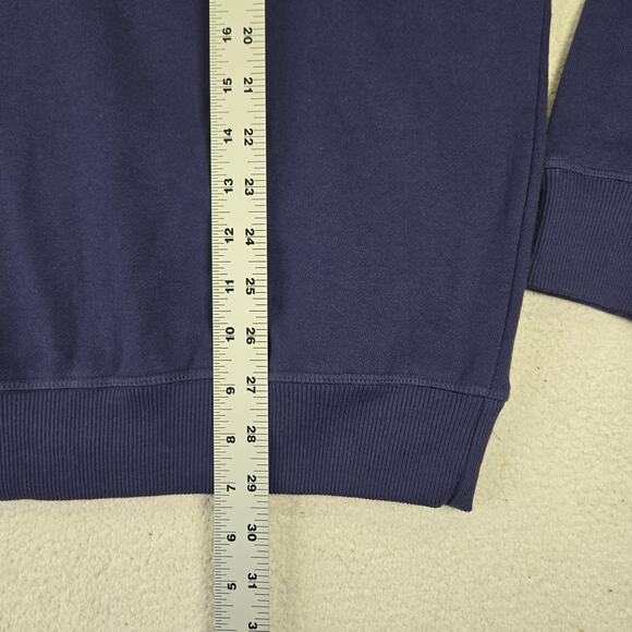 Pact One For All Full Zip Hoodie Unisex Womens Mens M Blue Organic Cotton - Picture 8 of 10